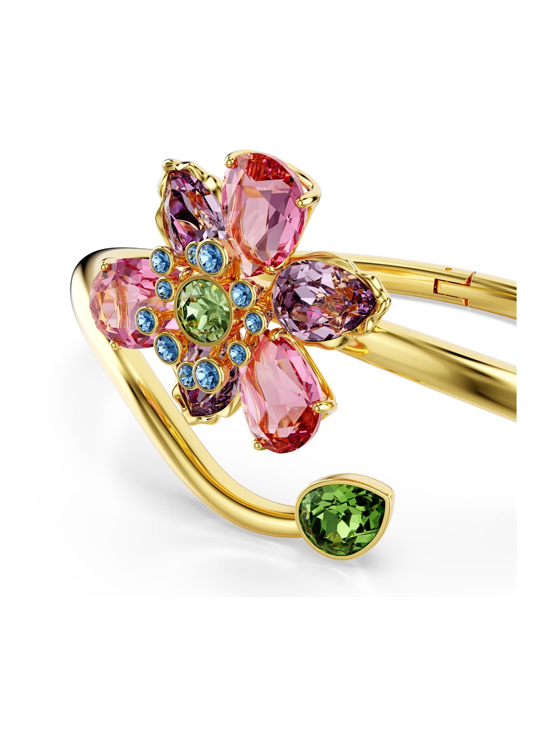 Swarovski Idyllia bangle verguld M - detail 4 goud