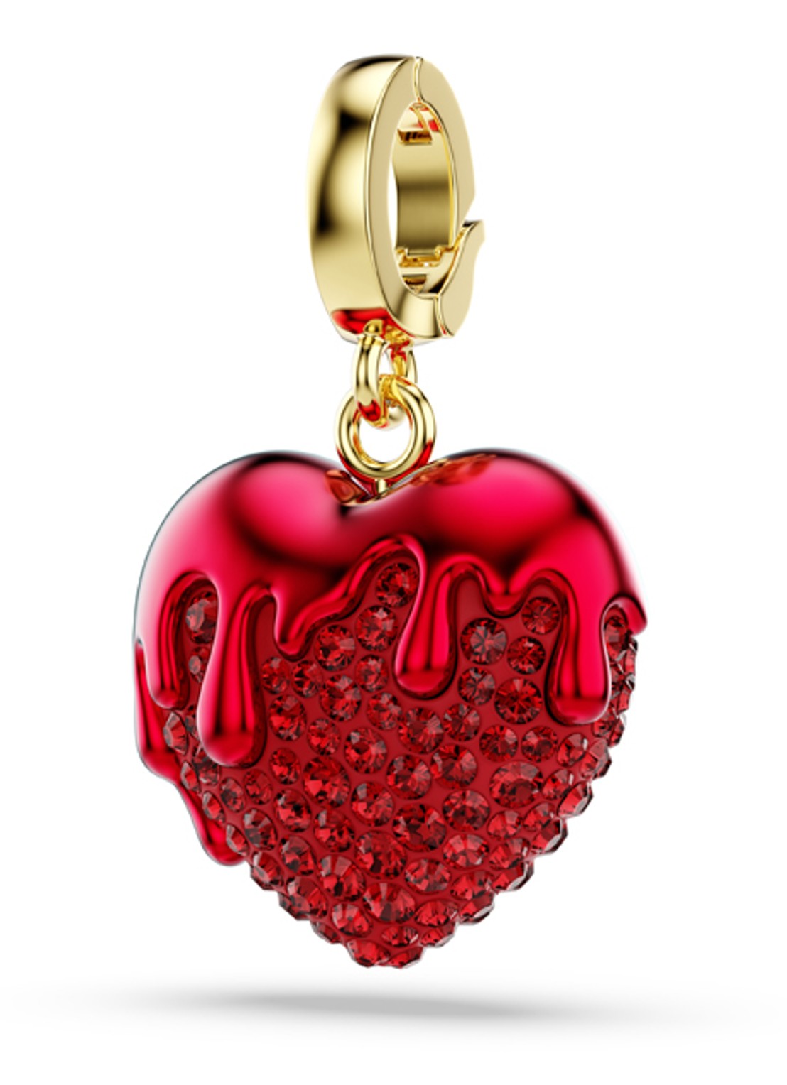 Swarovski Idyllia hanger verguld - detail goud