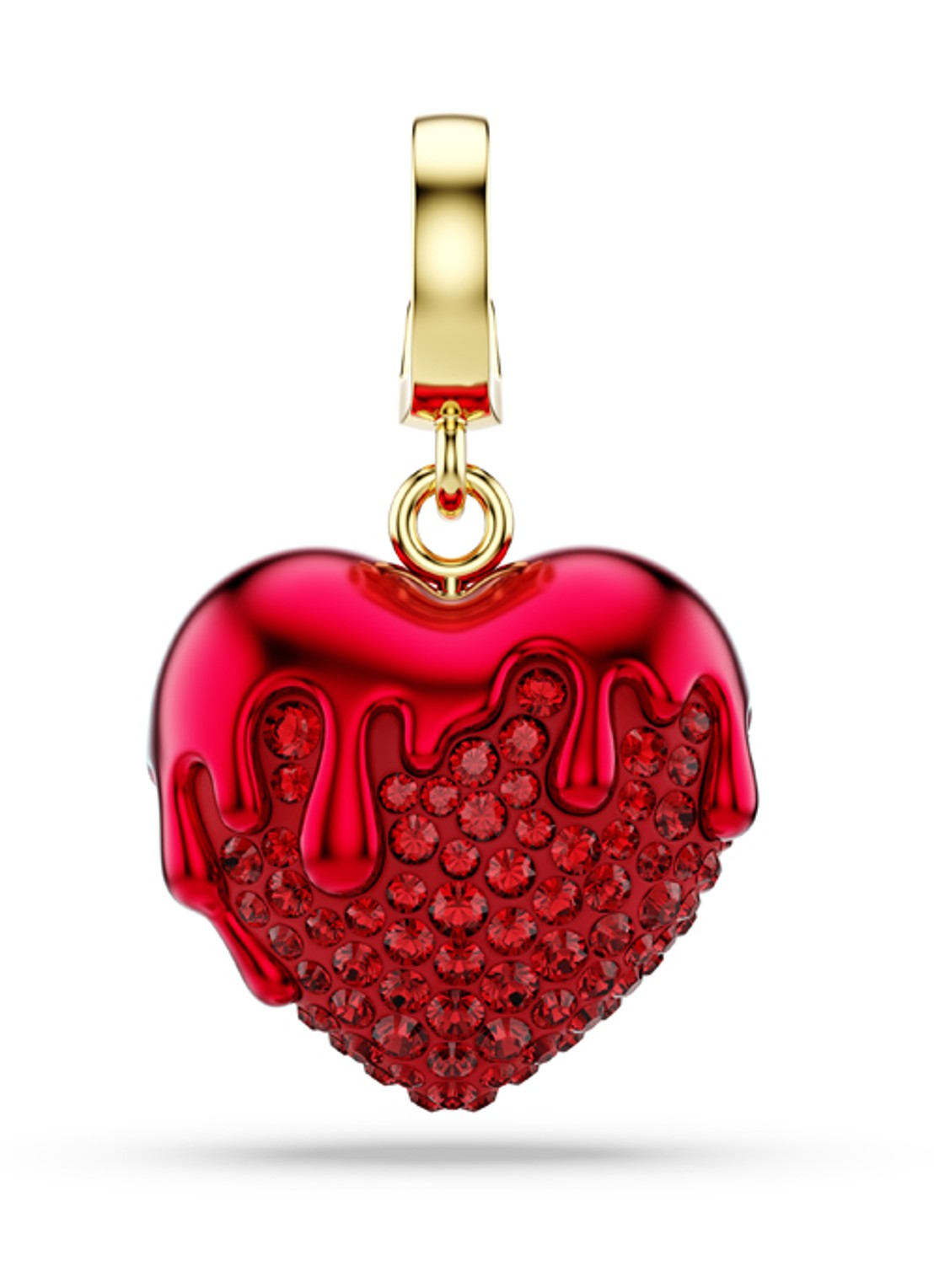 Swarovski Idyllia hanger verguld - voorkant 6 goud