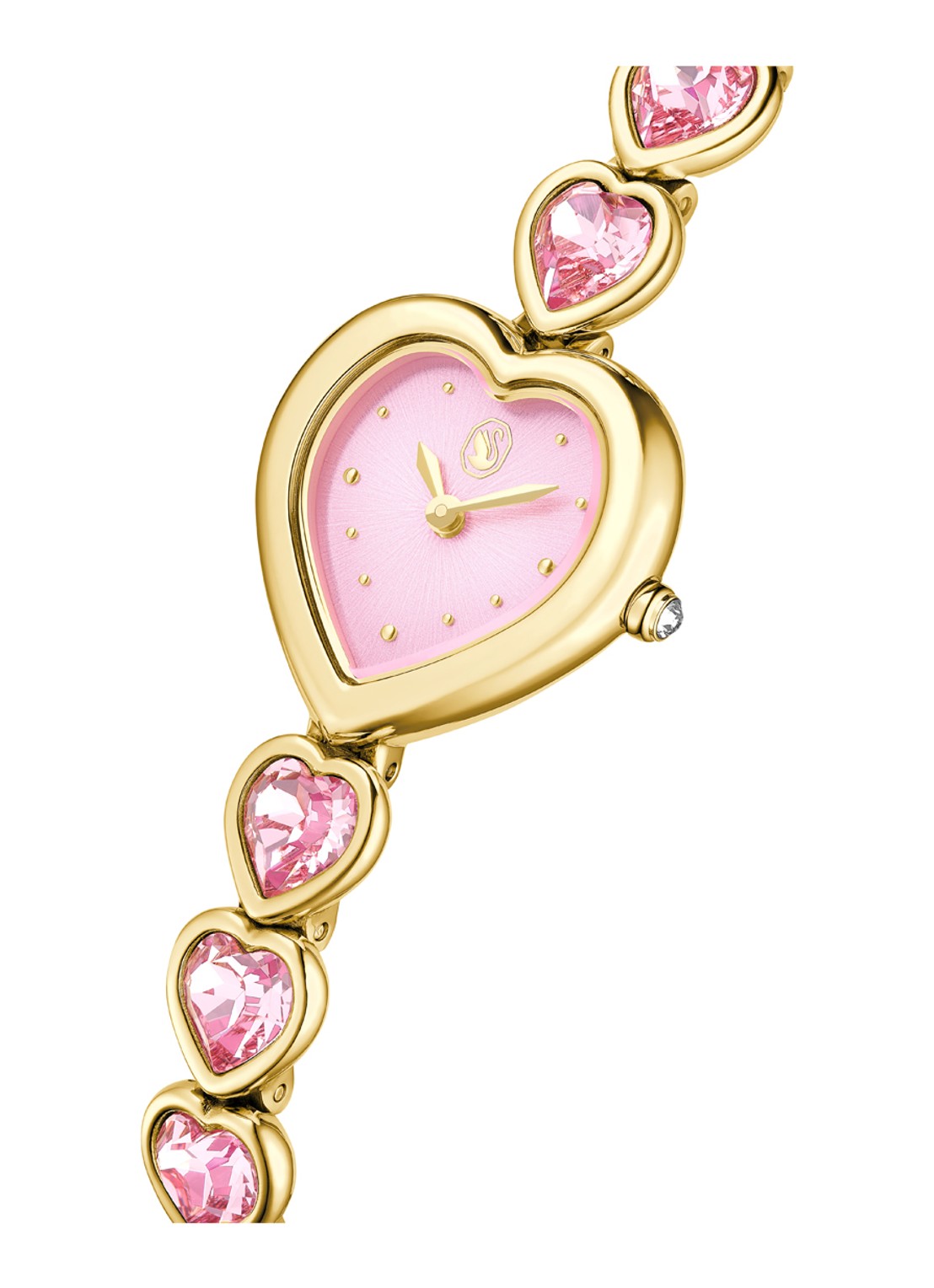 Swarovski Idyllia horloge 5741519 - detail 3 goud