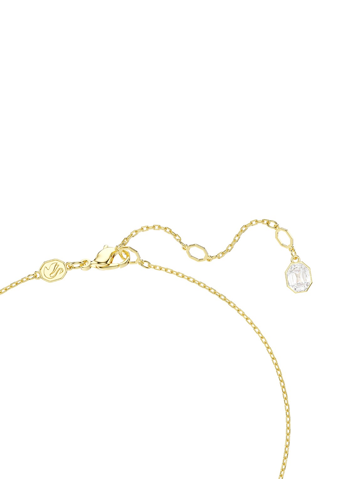 Swarovski Idyllia ketting met kristal XS - detail 5 goud
