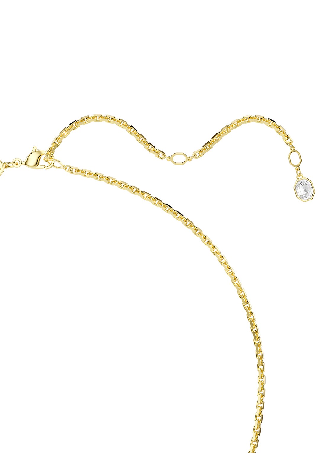 Swarovski Idyllia ketting met kristal - detail 3 goud