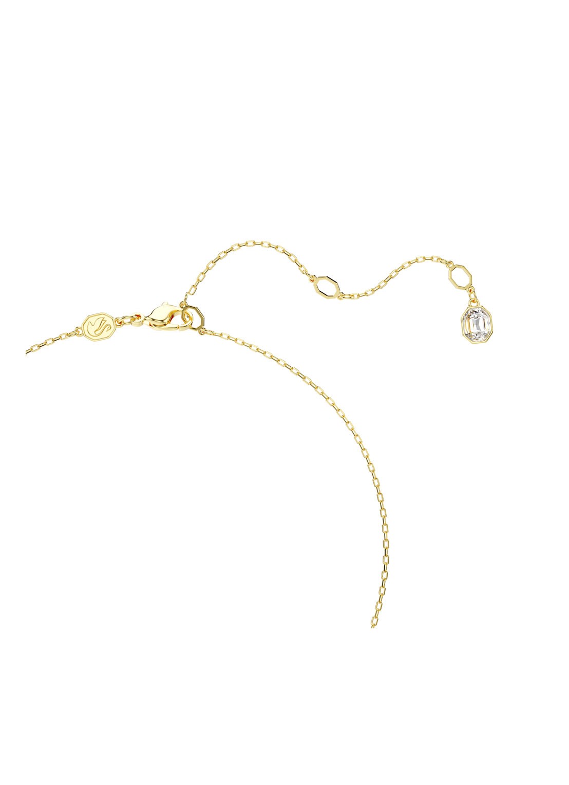 Swarovski Idyllia ketting verguld  - detail 3 goud
