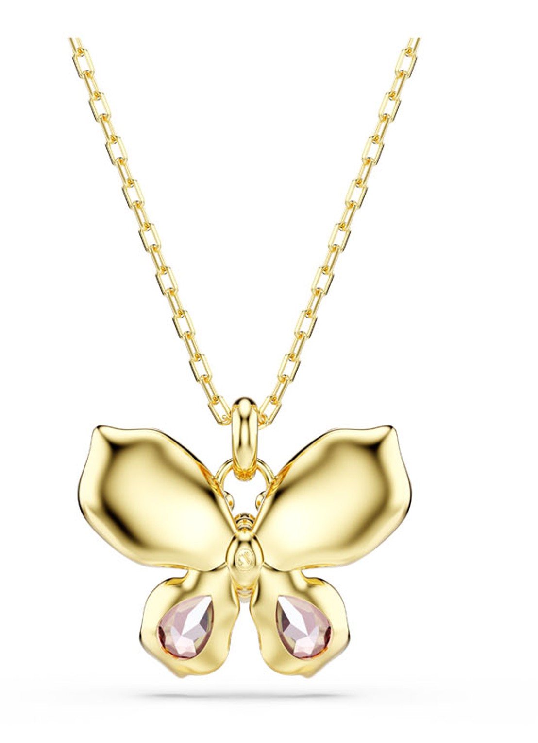 Swarovski Idyllia ketting verguld  - detail 4 goud
