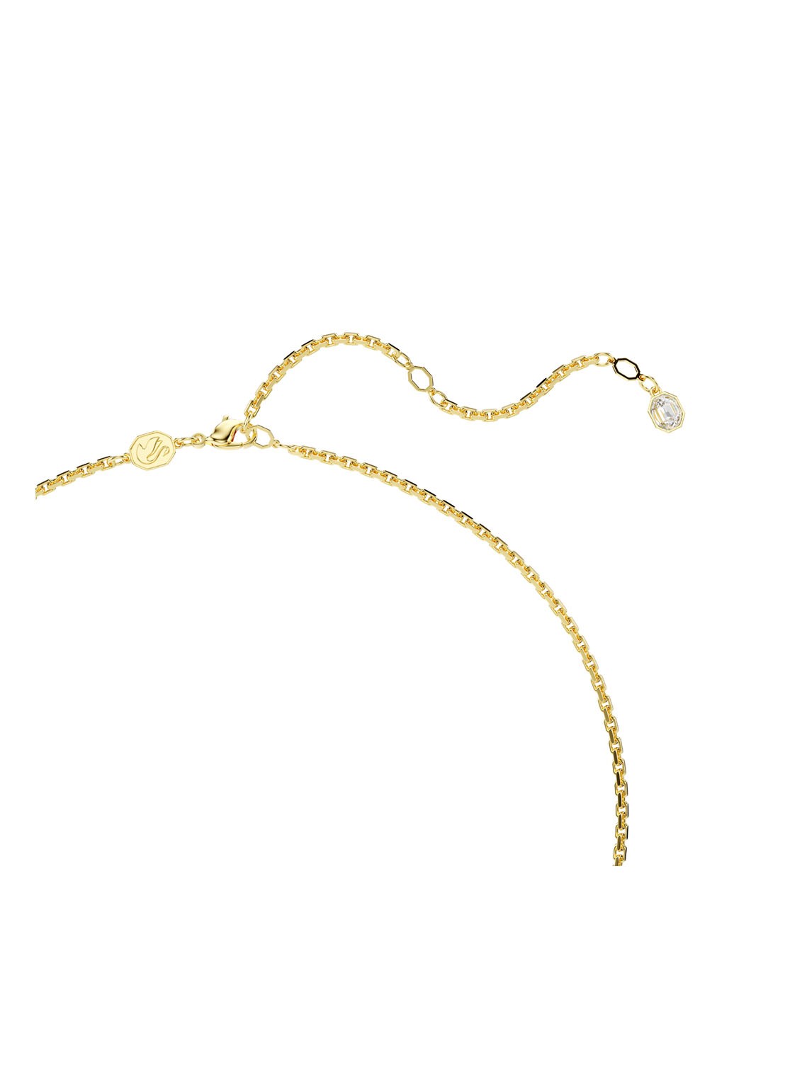 Swarovski Idyllia ketting verguld - detail 3 goud