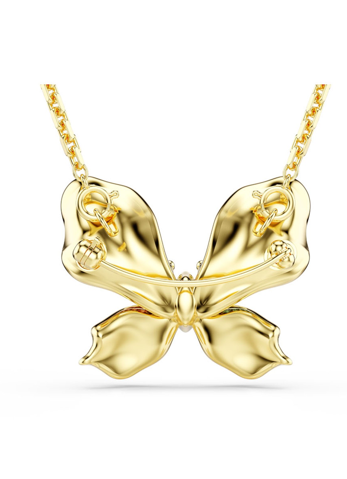 Swarovski Idyllia ketting verguld - detail 4 goud