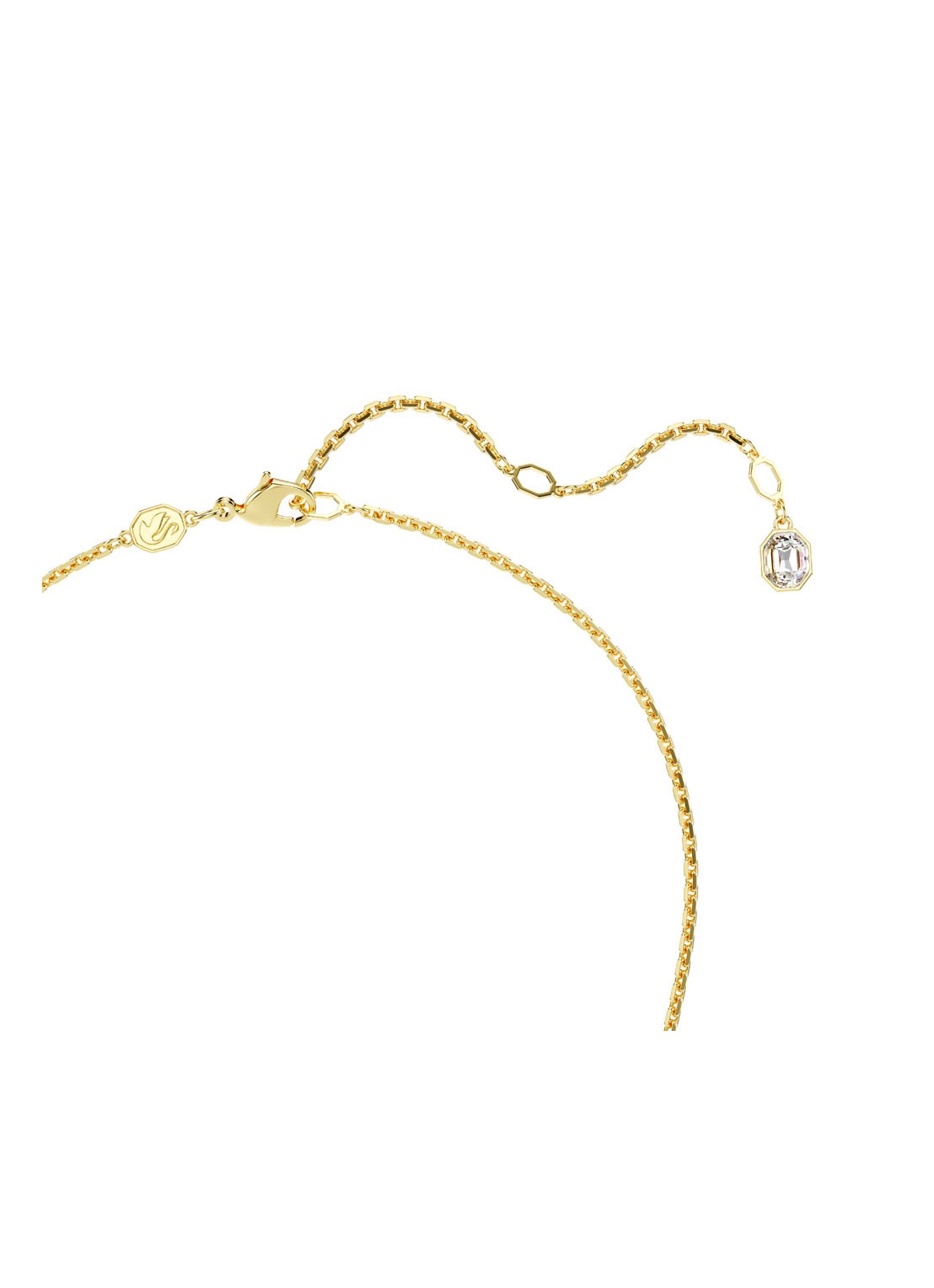 Swarovski Idyllia ketting verguld - detail 3 goud