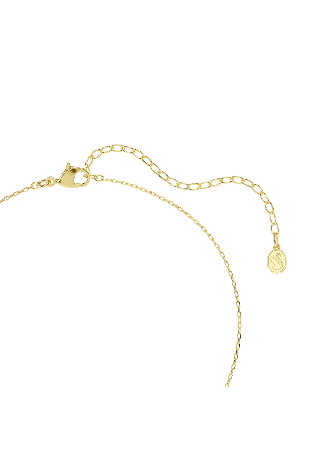 Swarovski Idyllia ketting verguld - detail 4 goud