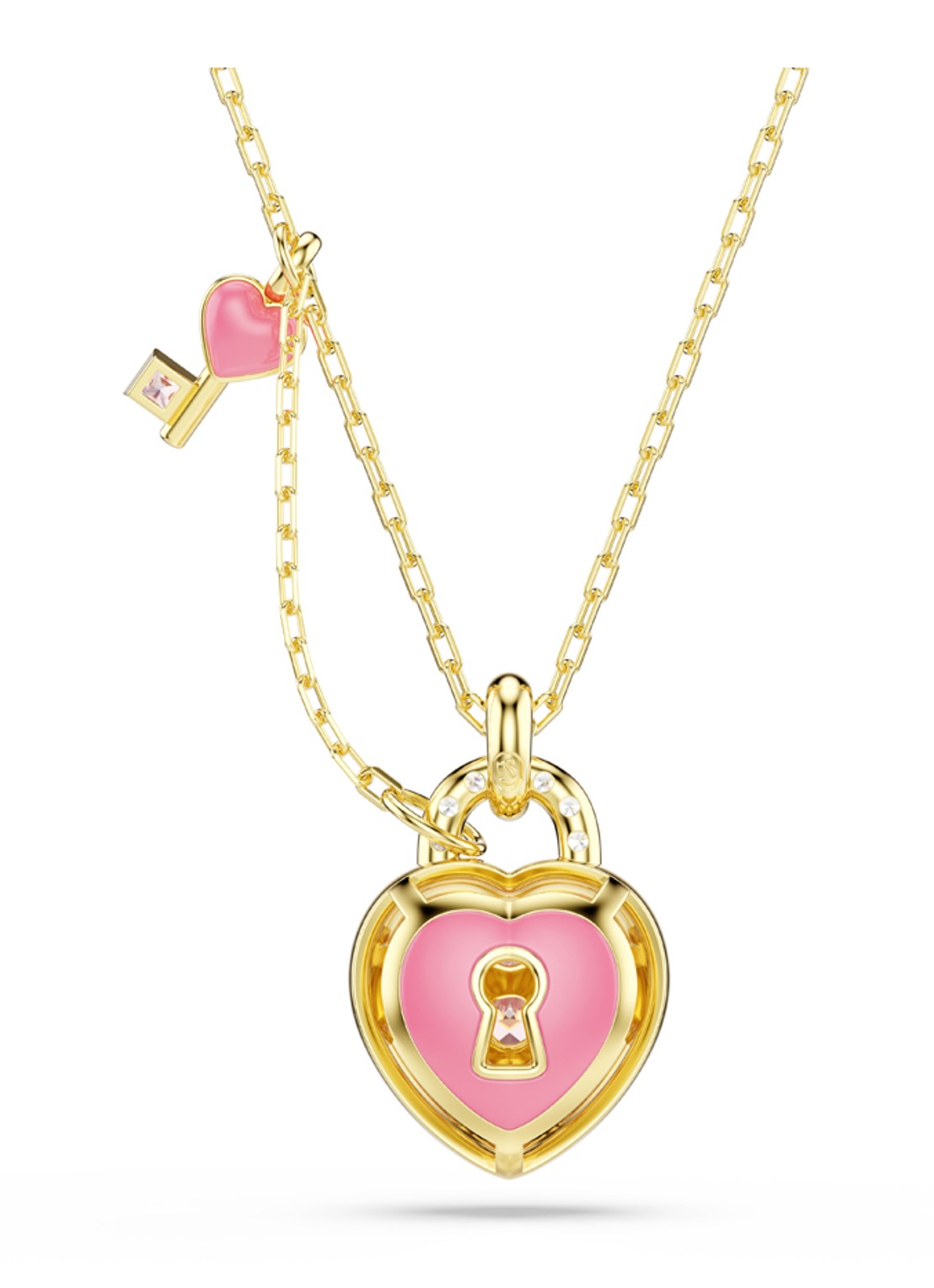 Swarovski Idyllia ketting verguld - detail 5 goud