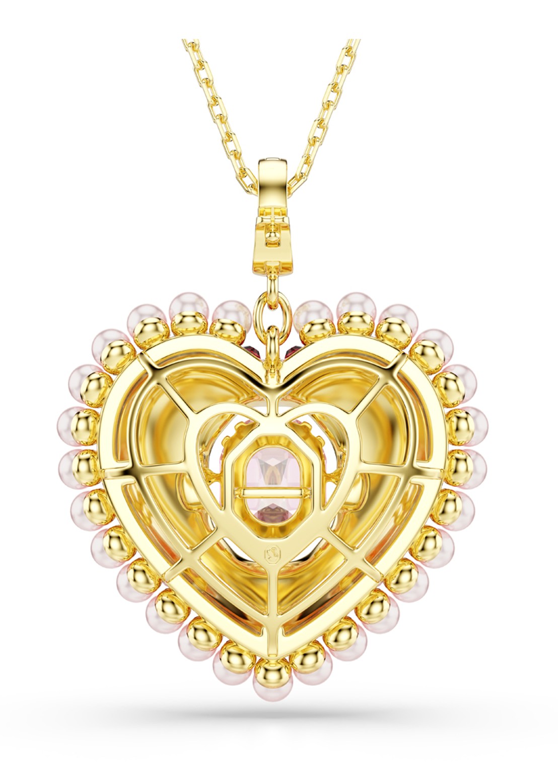 Swarovski Idyllia ketting verguld - detail 6 goud