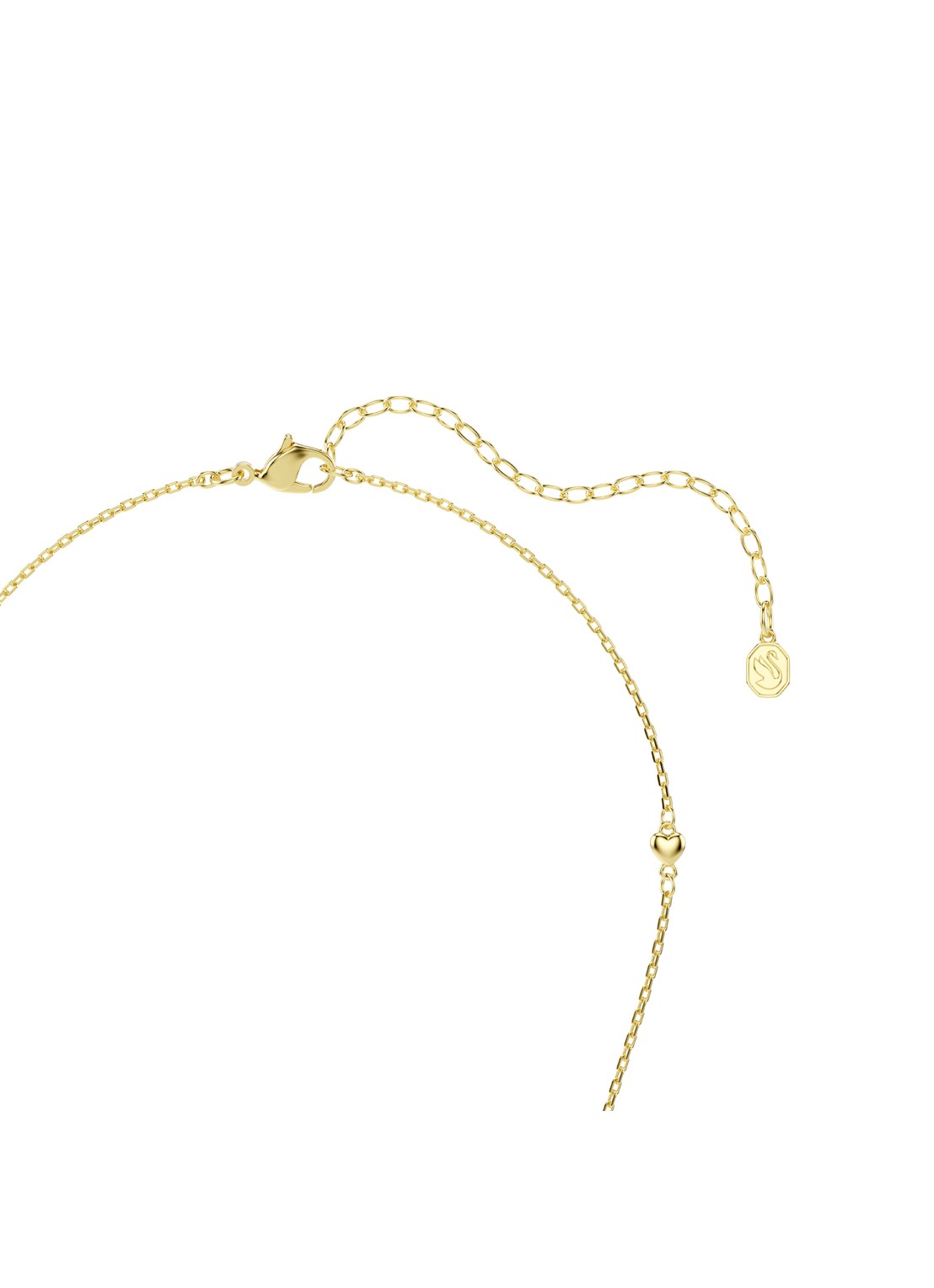 Swarovski Idyllia ketting verguld  - detail 4 goud