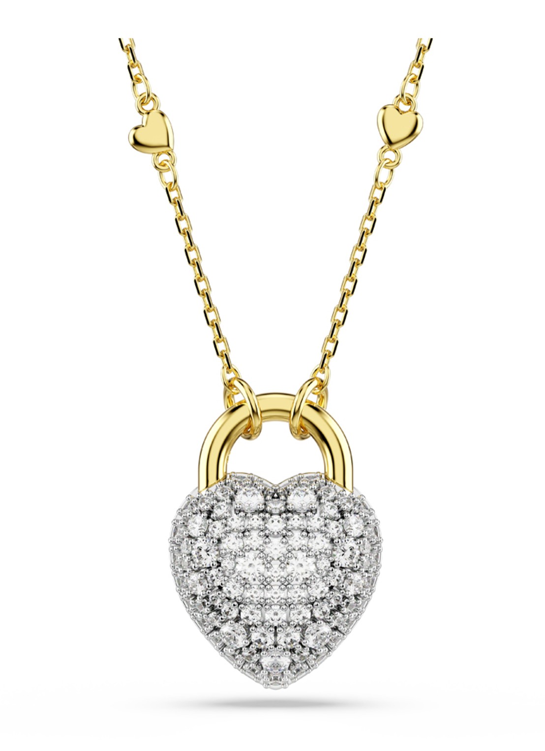 Swarovski Idyllia ketting verguld  - detail 5 goud