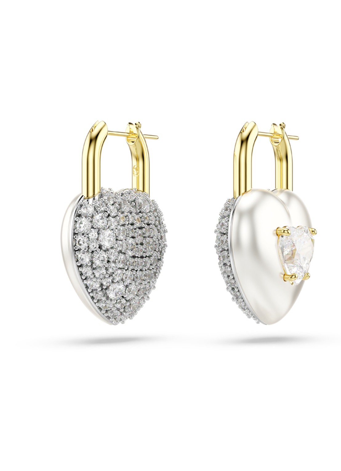 Swarovski Idyllia oorhangers verguld - detail 5 goud