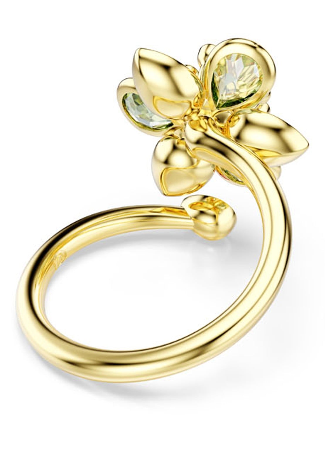 Swarovski Idyllia ring verguld 50 - detail 3 goud