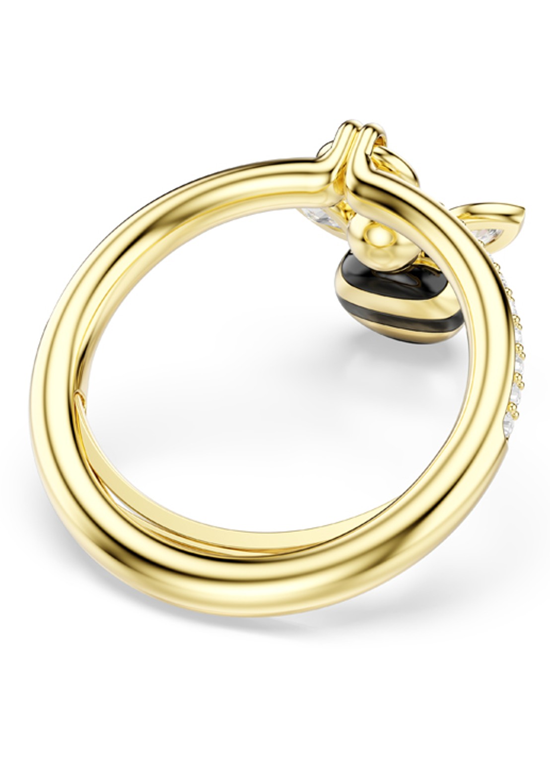 Swarovski Idyllia ring verguld 55-60 - detail 4 goud