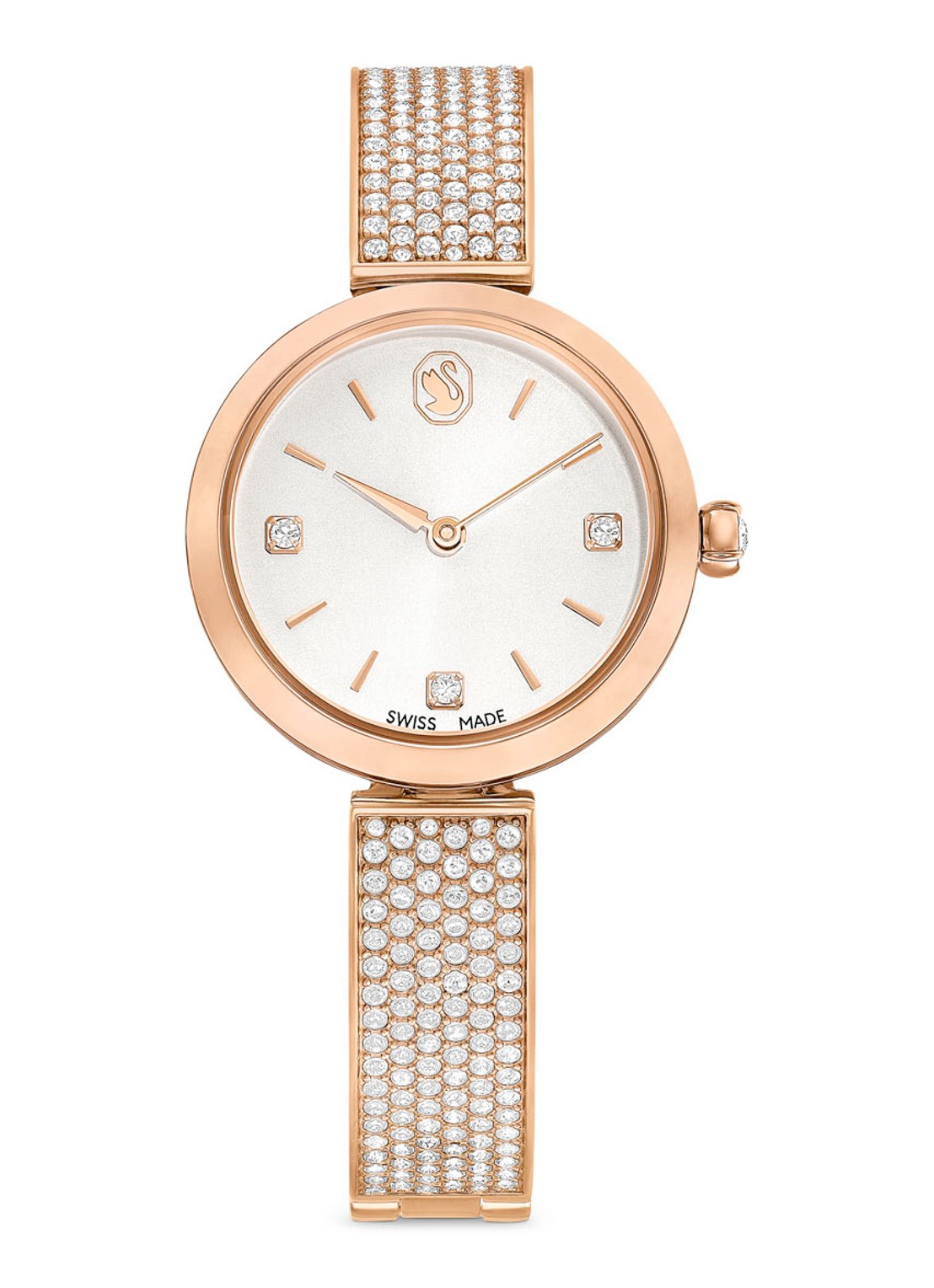 Swarovski Illumina horloge 5671202 - voorkant 6 roségoud
