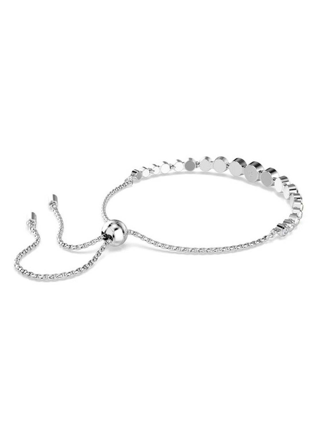 Swarovski Imber armband met kristal M  - detail 5 zilver