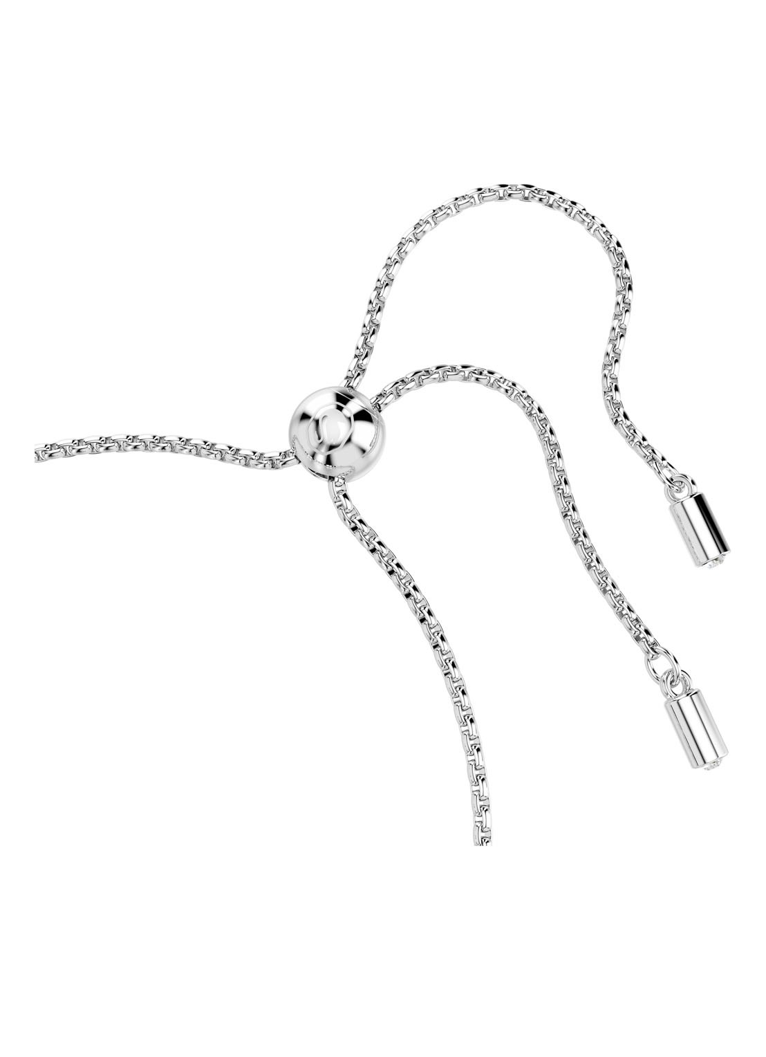 Swarovski Imber armband met kristal M  - detail 2 zilver
