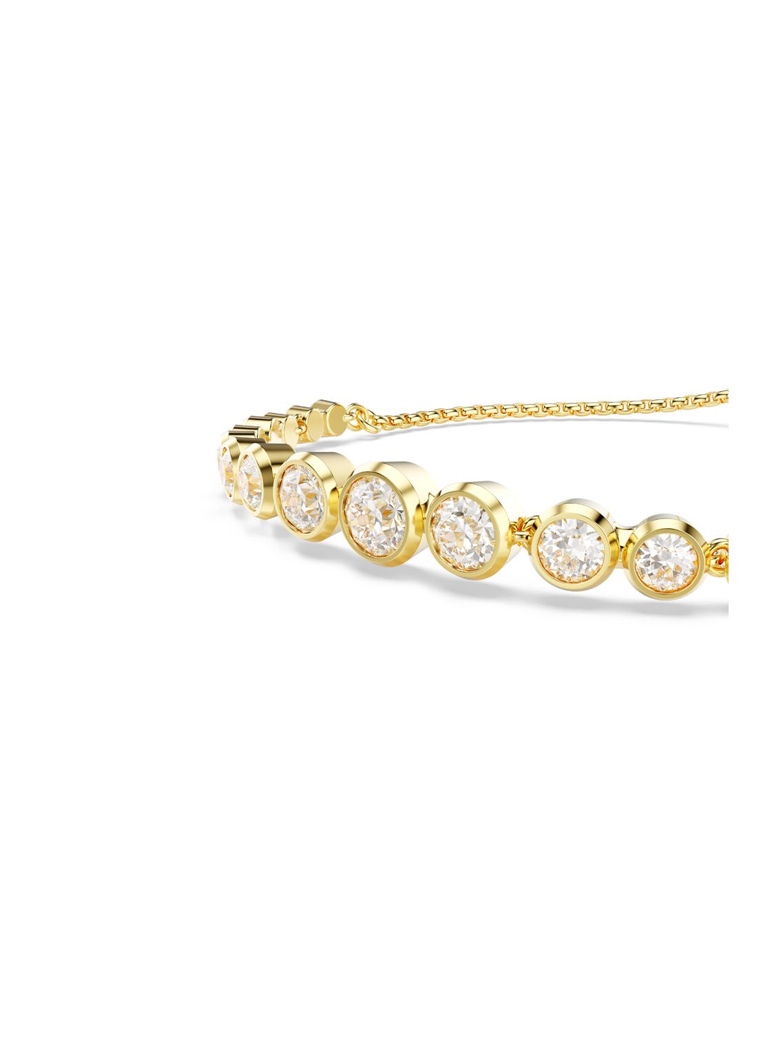 Swarovski Imber armband verguld M  - detail 4 goud