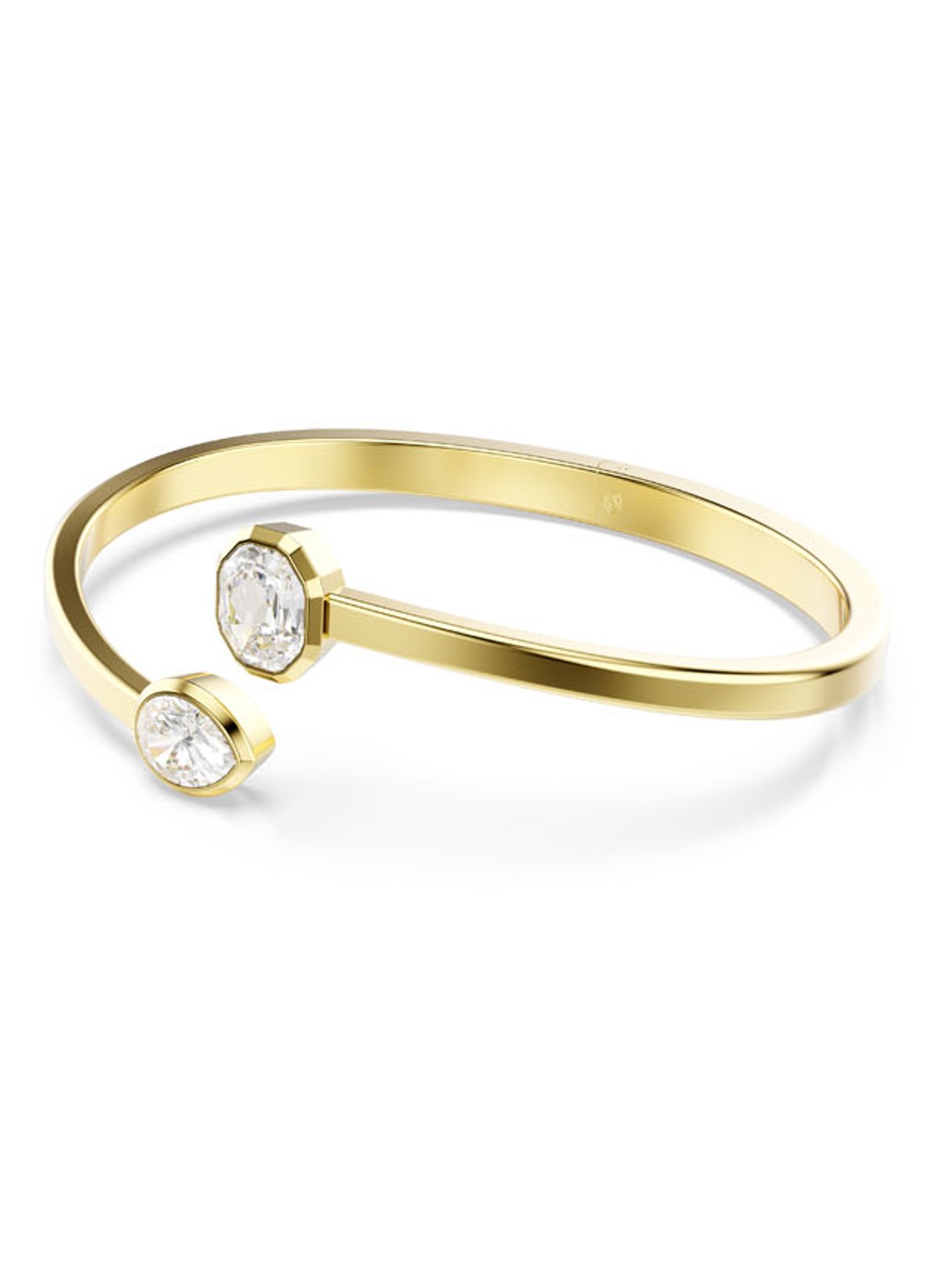 Swarovski Imber bangle verguld S - detail goud