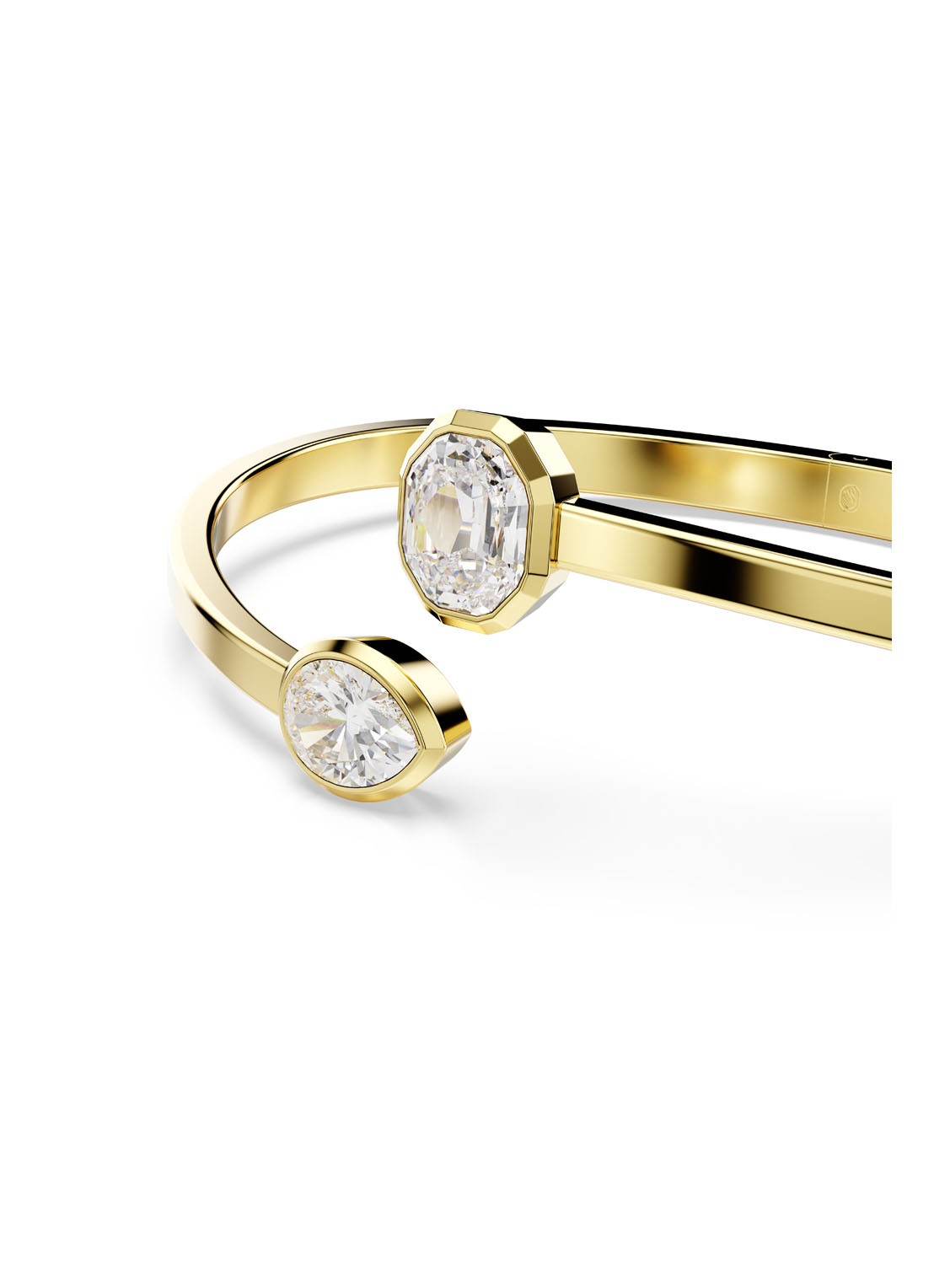 Swarovski Imber bangle verguld S - detail 3 goud