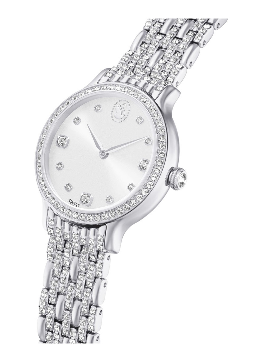 Swarovski Imber horloge 5693634  - detail 3 zilver