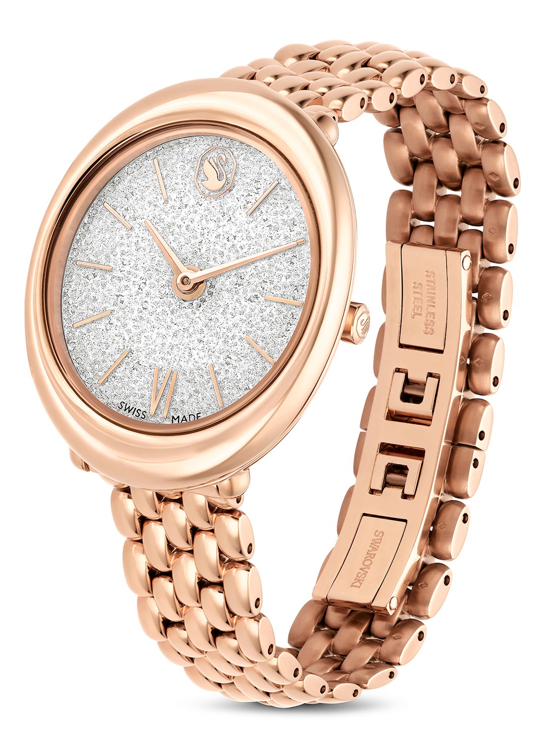 Swarovski Imber horloge 5717532 - detail 3 roségoud
