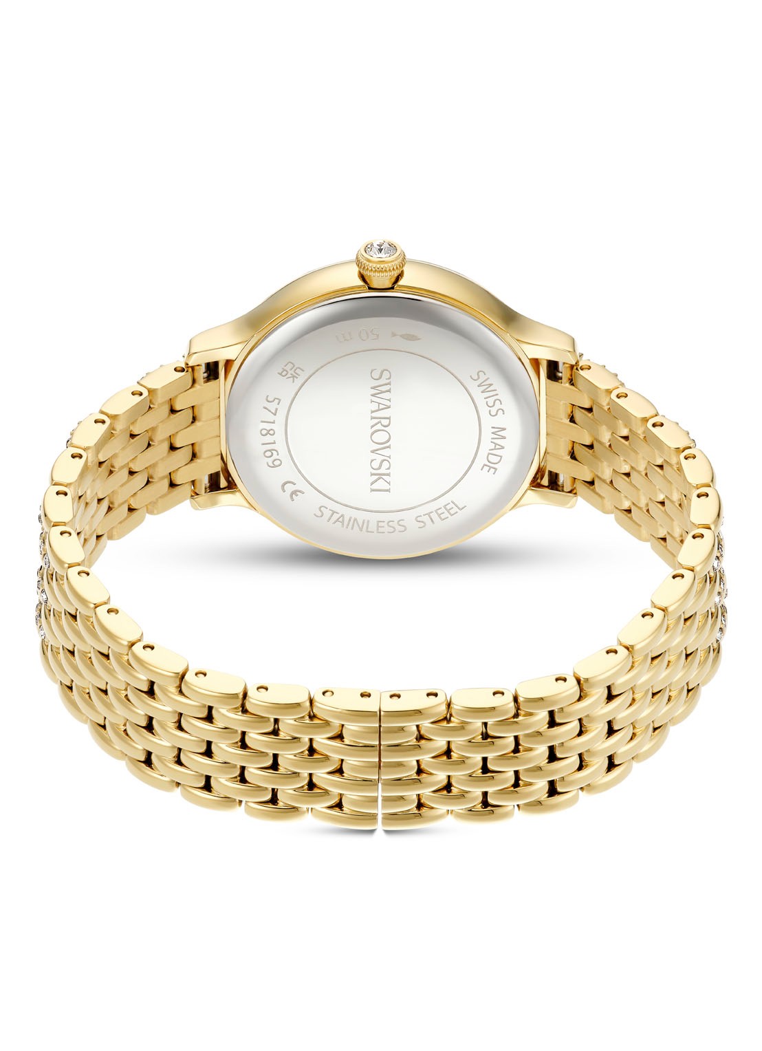 Swarovski Imber horloge 5718169  - detail 3 goud