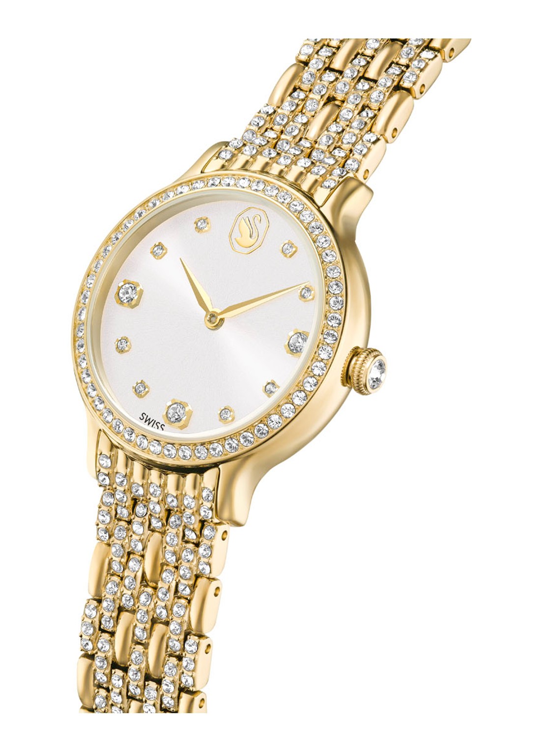 Swarovski Imber horloge 5718169  - detail 4 goud