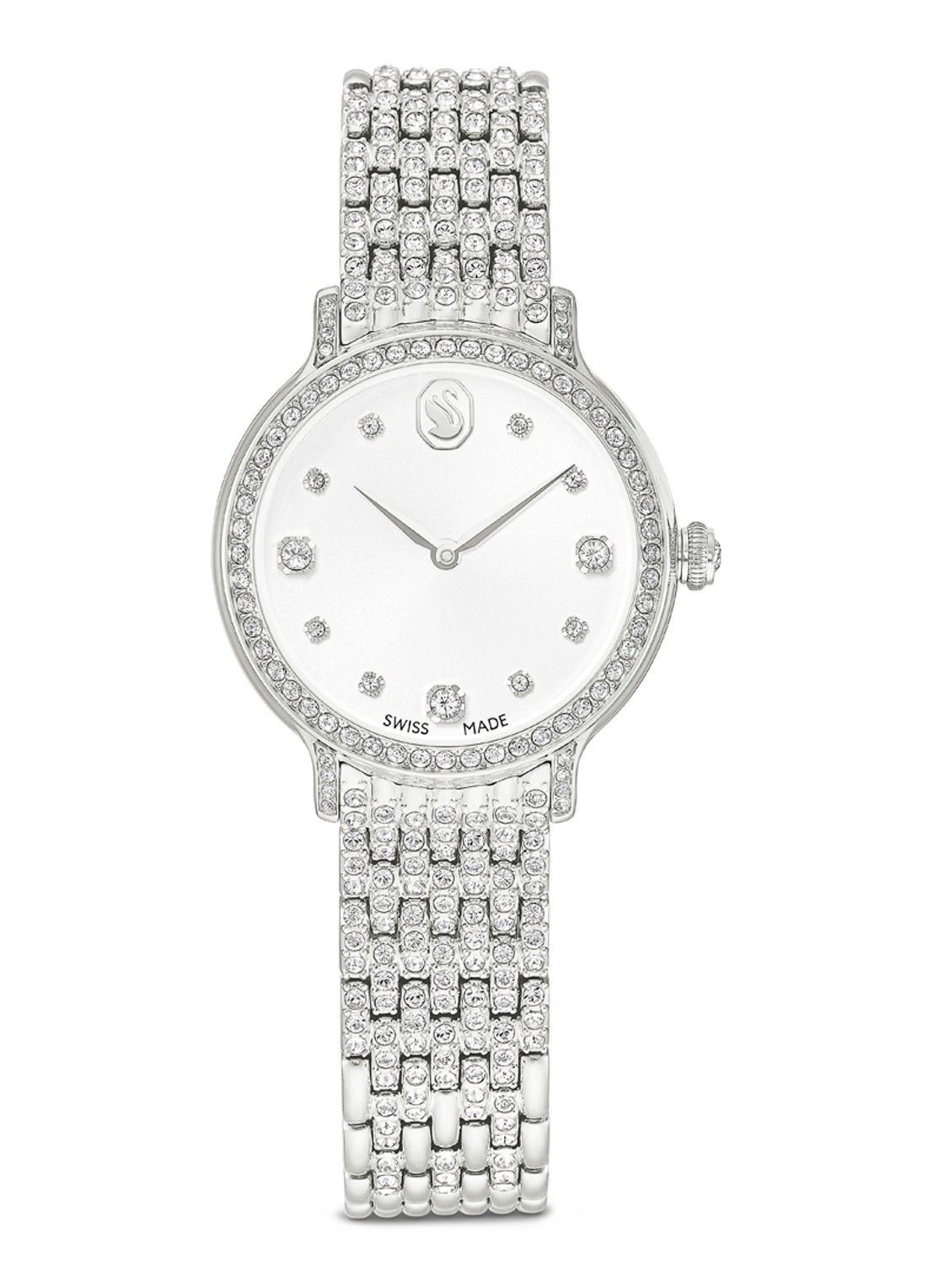 Swarovski Imber horloge 5741229 - voorkant zilver