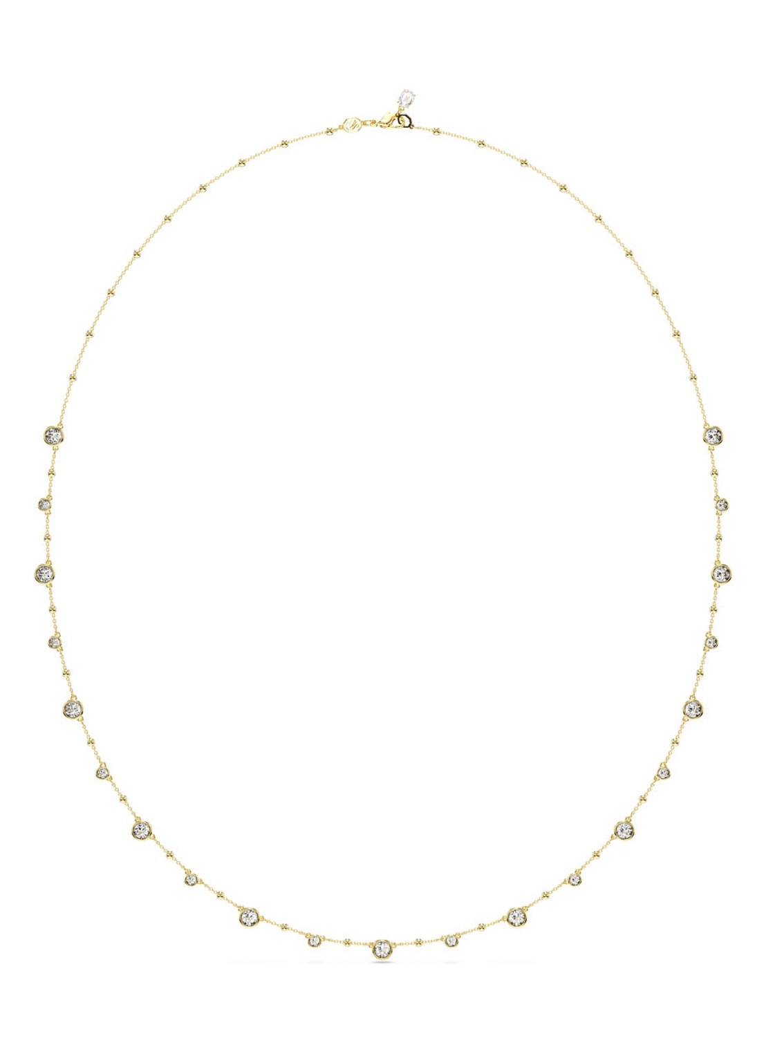Swarovski Imber ketting verguld  - detail goud