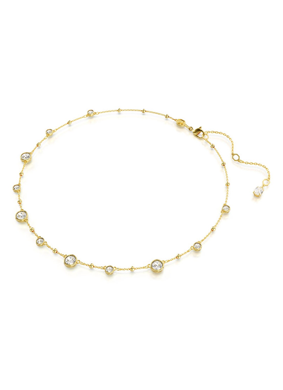 Swarovski Imber ketting verguld  - detail 2 goud