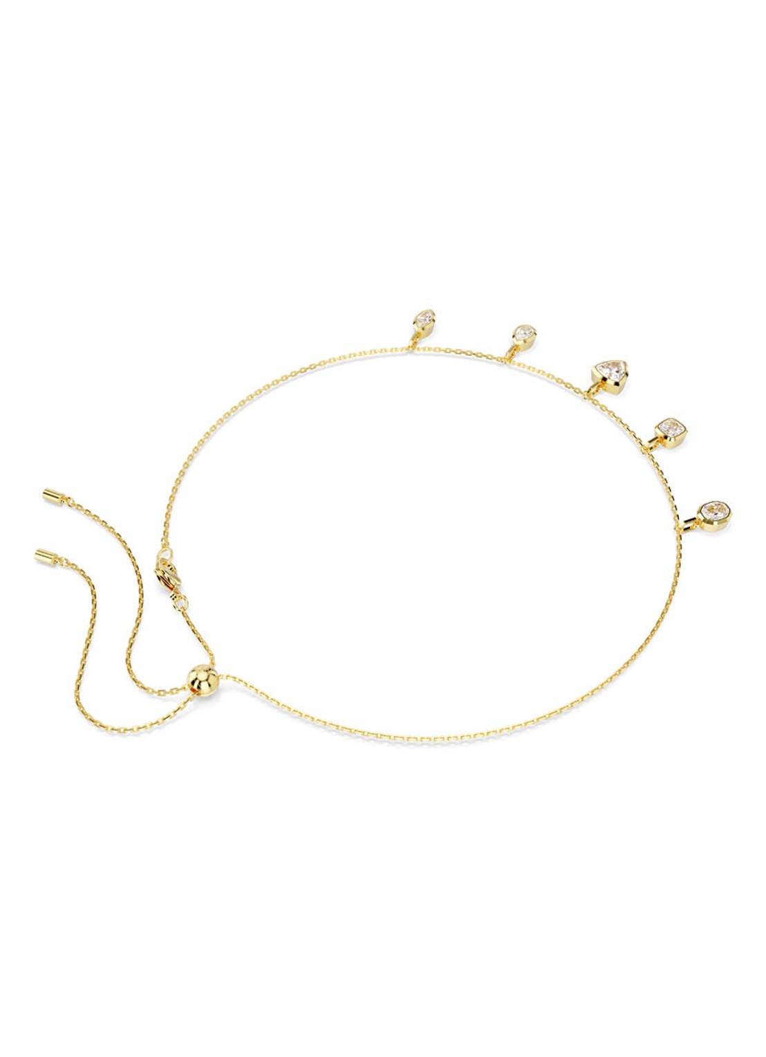 Swarovski Imber ketting verguld  - detail 5 goud