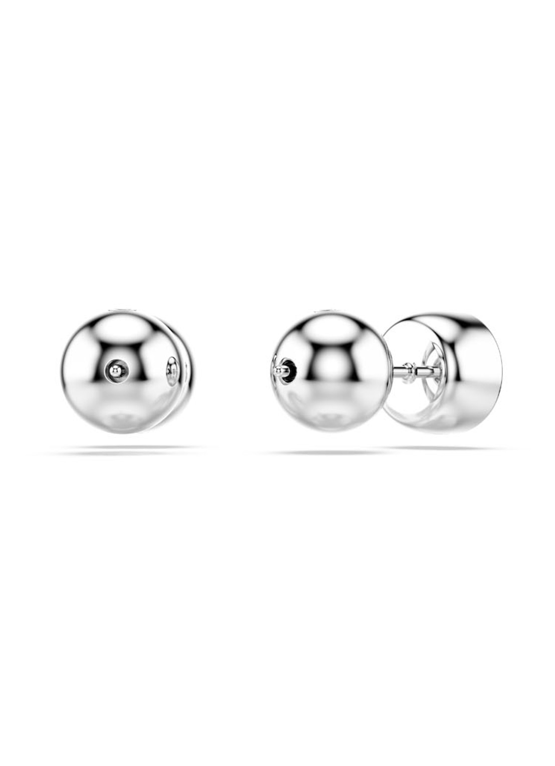 Swarovski Imber oorknopjes met kristal - detail 4 zilver