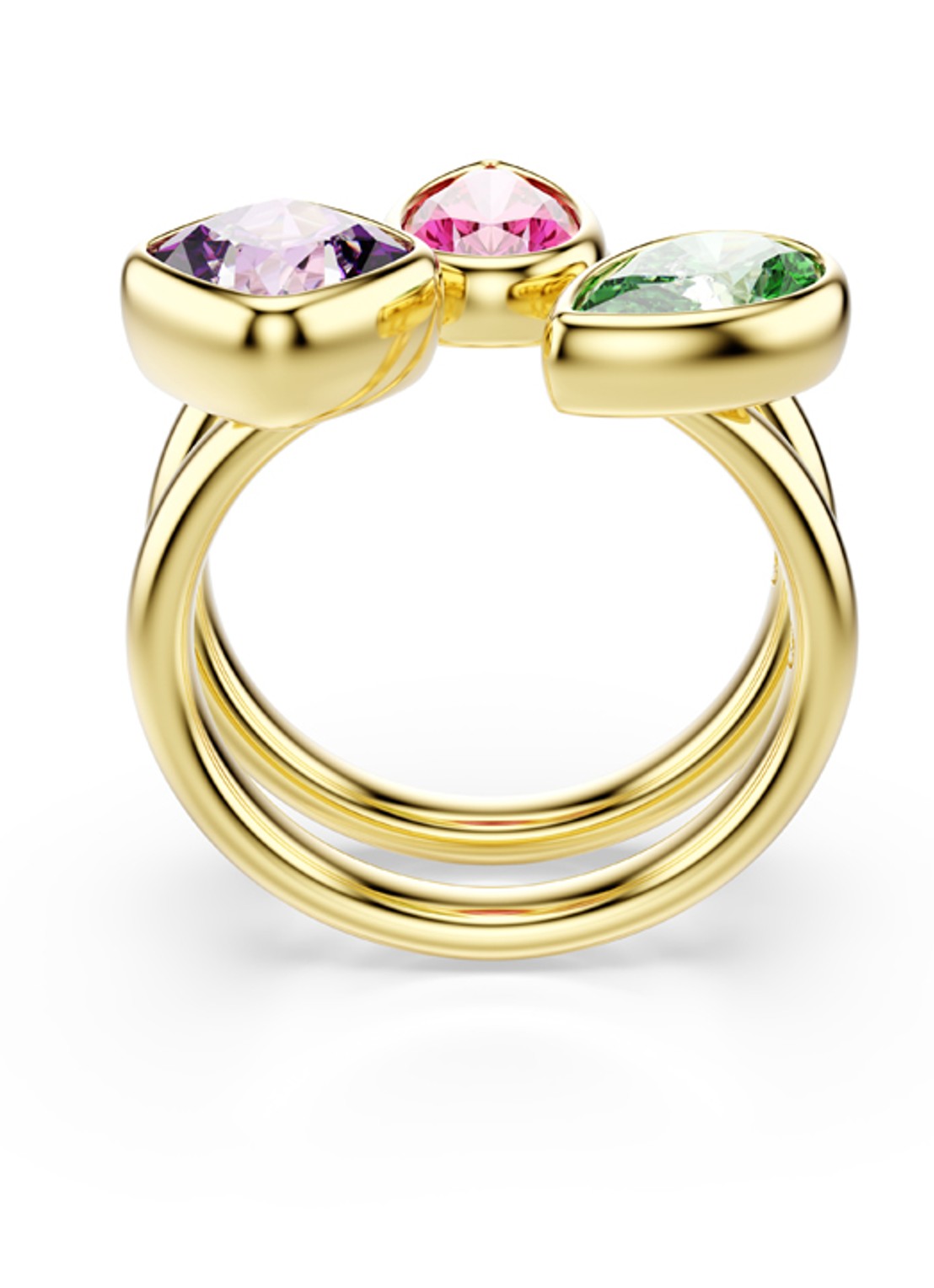 Swarovski Imber ring verguld 52 - detail 4 goud