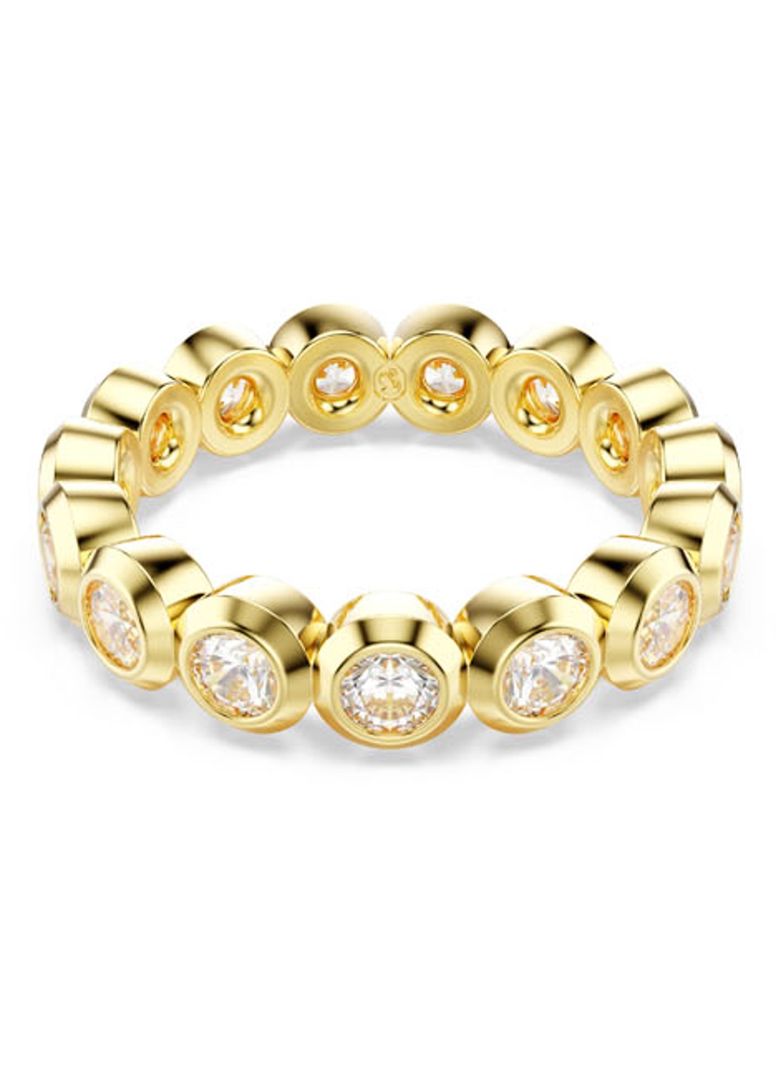 Swarovski Imber ring verguld 55 - voorkant 4 goud