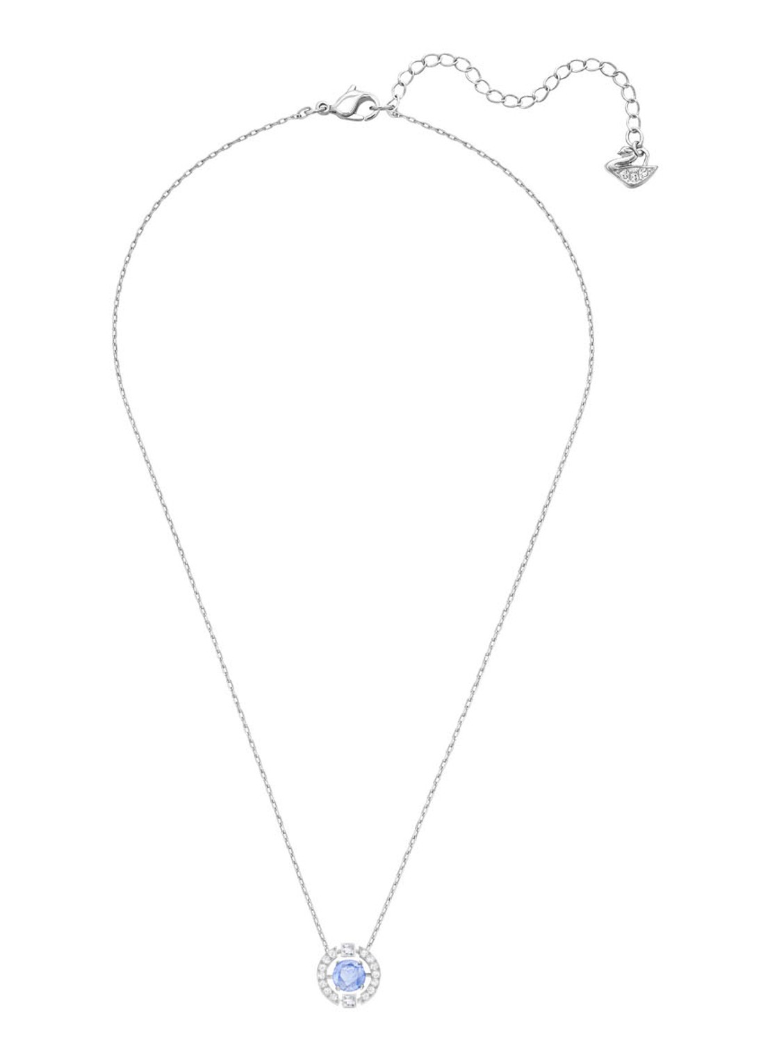 Swarovski Ketting Sparkling Dance - detail 3 zilver