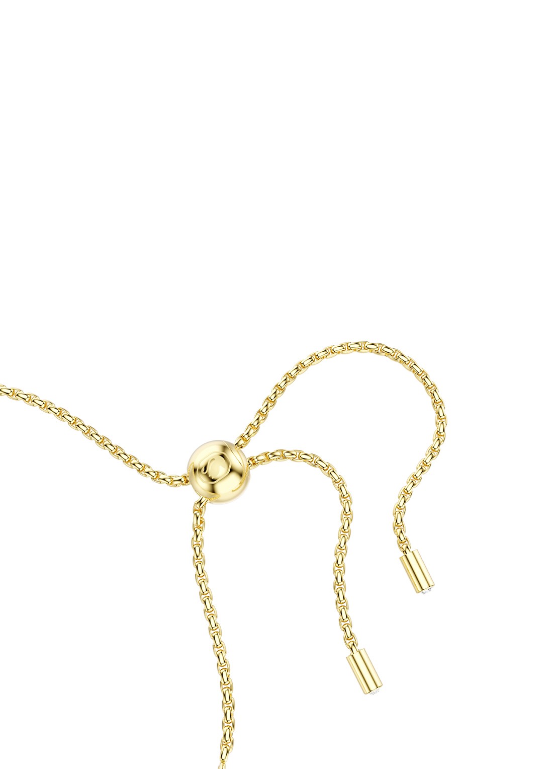 Swarovski Matrix armband met zirkonia M - detail 2 goud