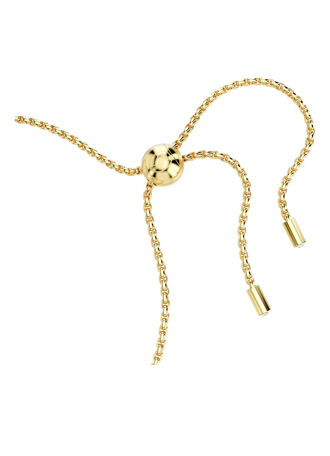 Swarovski Matrix armband verguld M  - detail 3 goud