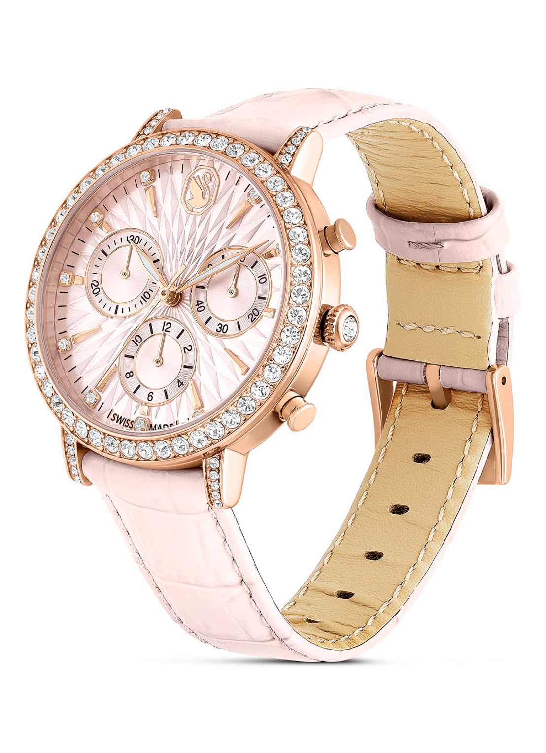 Swarovski Matrix Chrono horloge 5698300 - detail roségoud