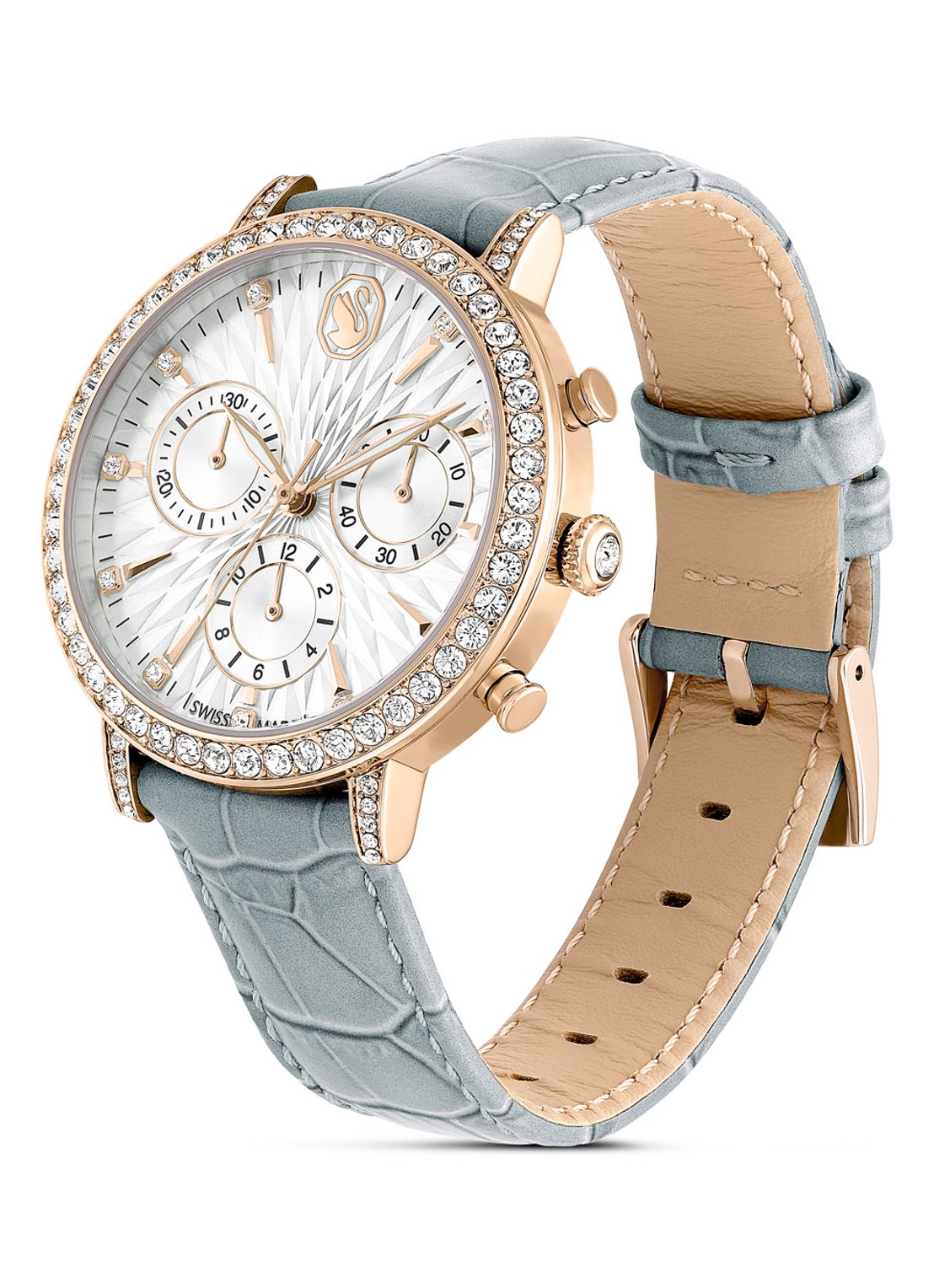 Swarovski Matrix Chrono horloge 5702851  - detail 2 goud