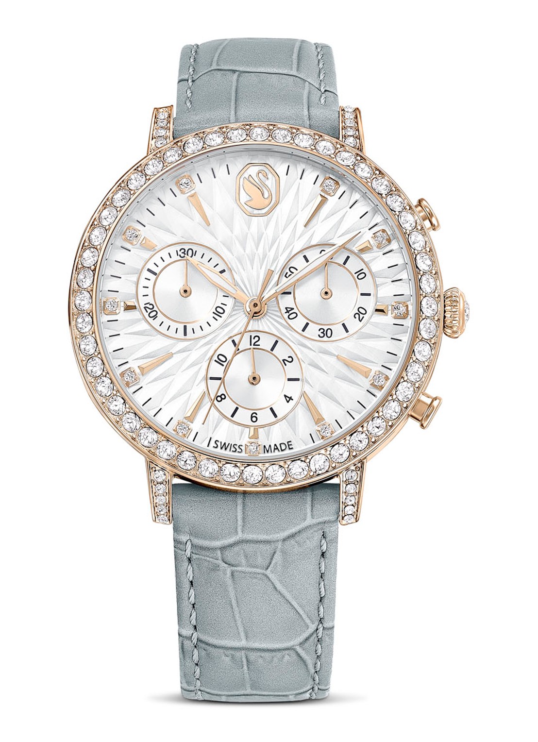 Swarovski Matrix Chrono horloge 5702851  - voorkant goud