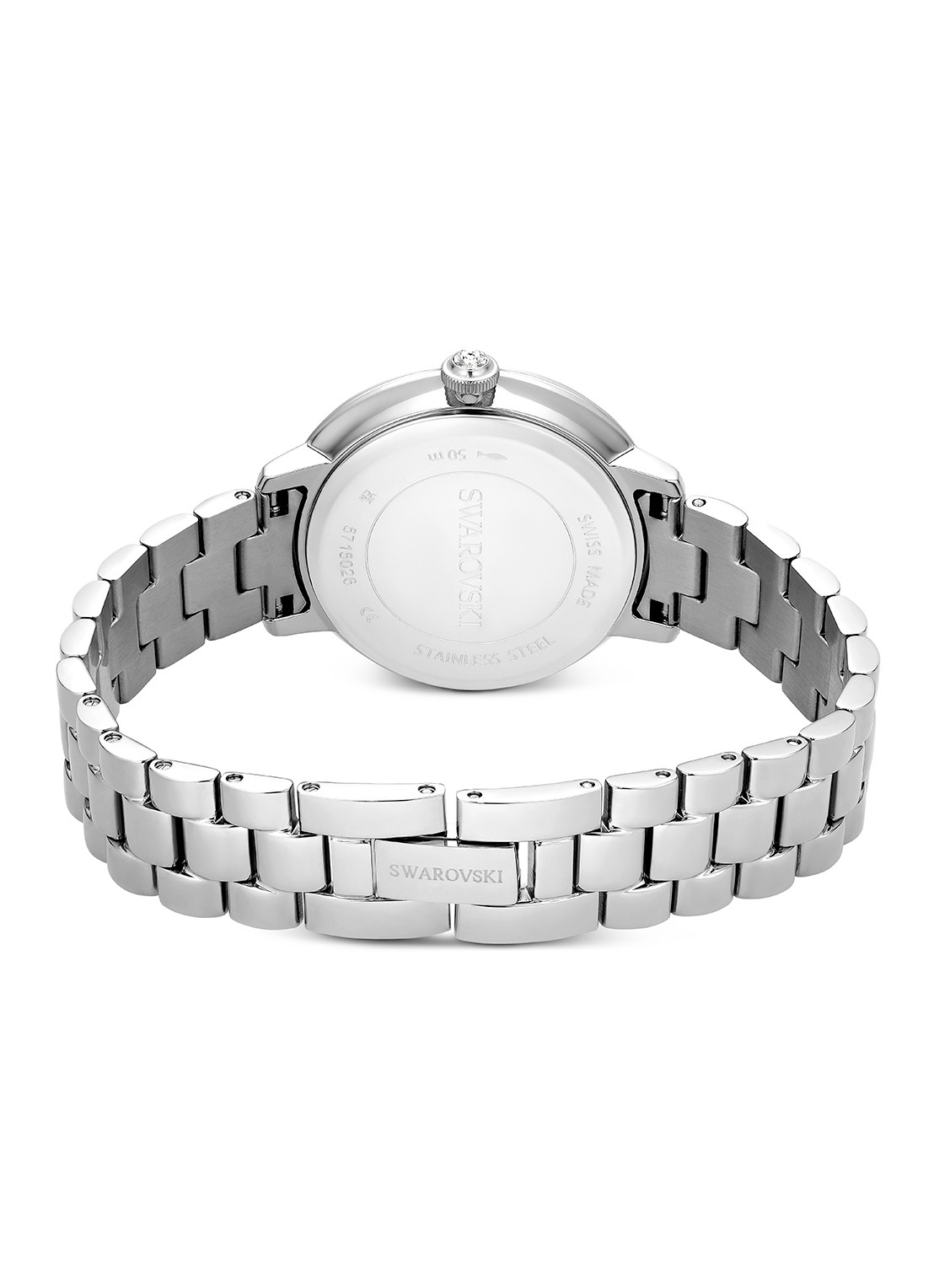 Swarovski Matrix horloge 5706182 - detail 4 zilver