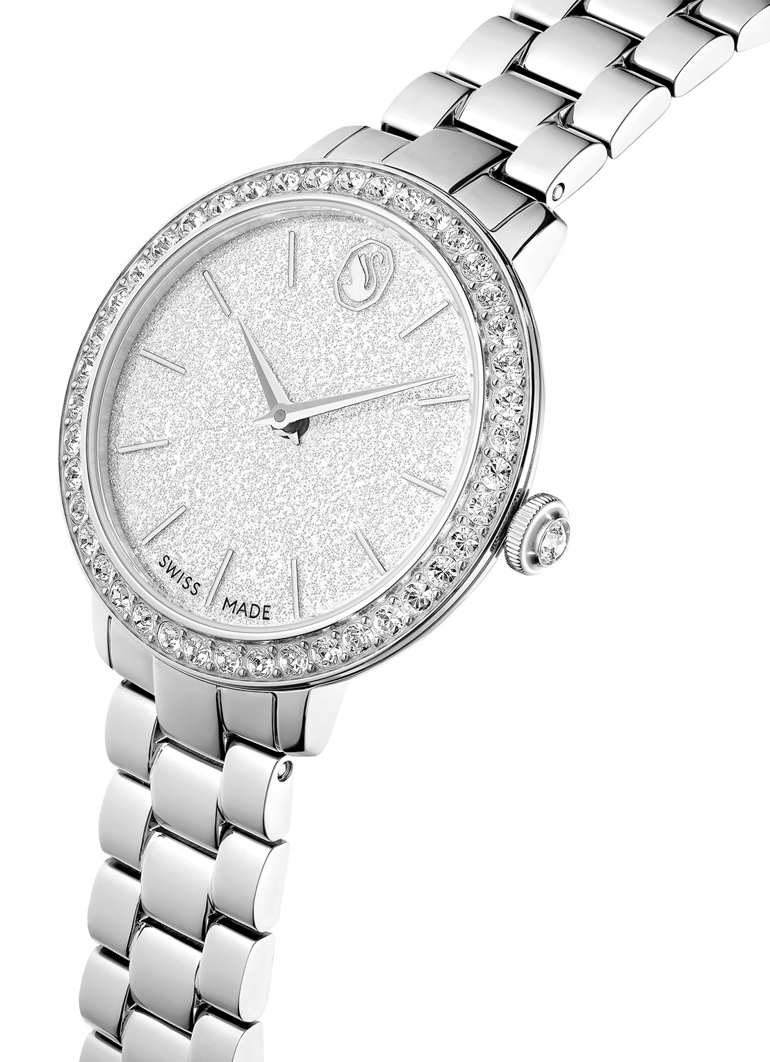 Swarovski Matrix horloge 5706182 - detail 5 zilver