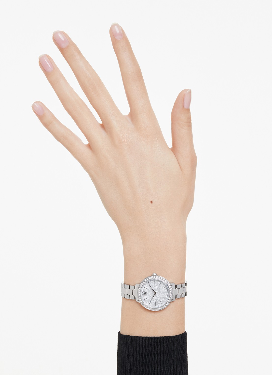 Swarovski Matrix horloge 5706182 - voorkant 2 zilver