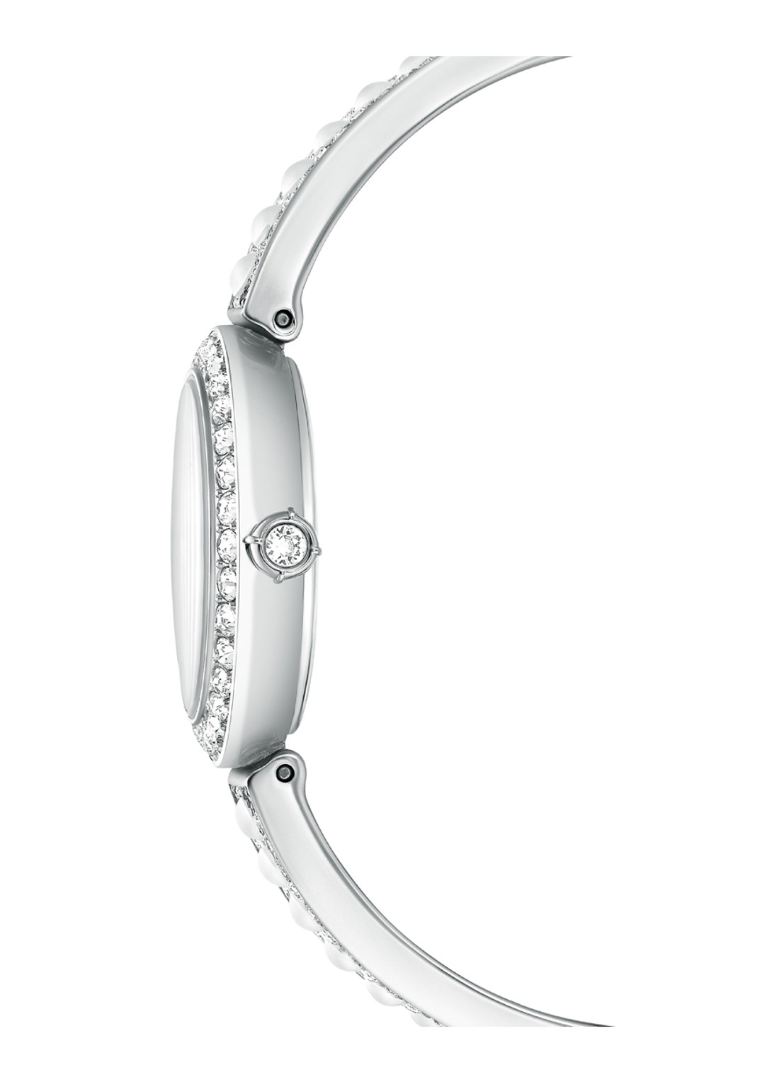 Swarovski Matrix horloge 5743680 - detail 4 zilver