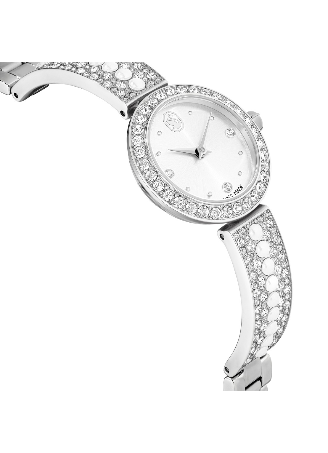 Swarovski Matrix horloge 5743680 - detail 5 zilver