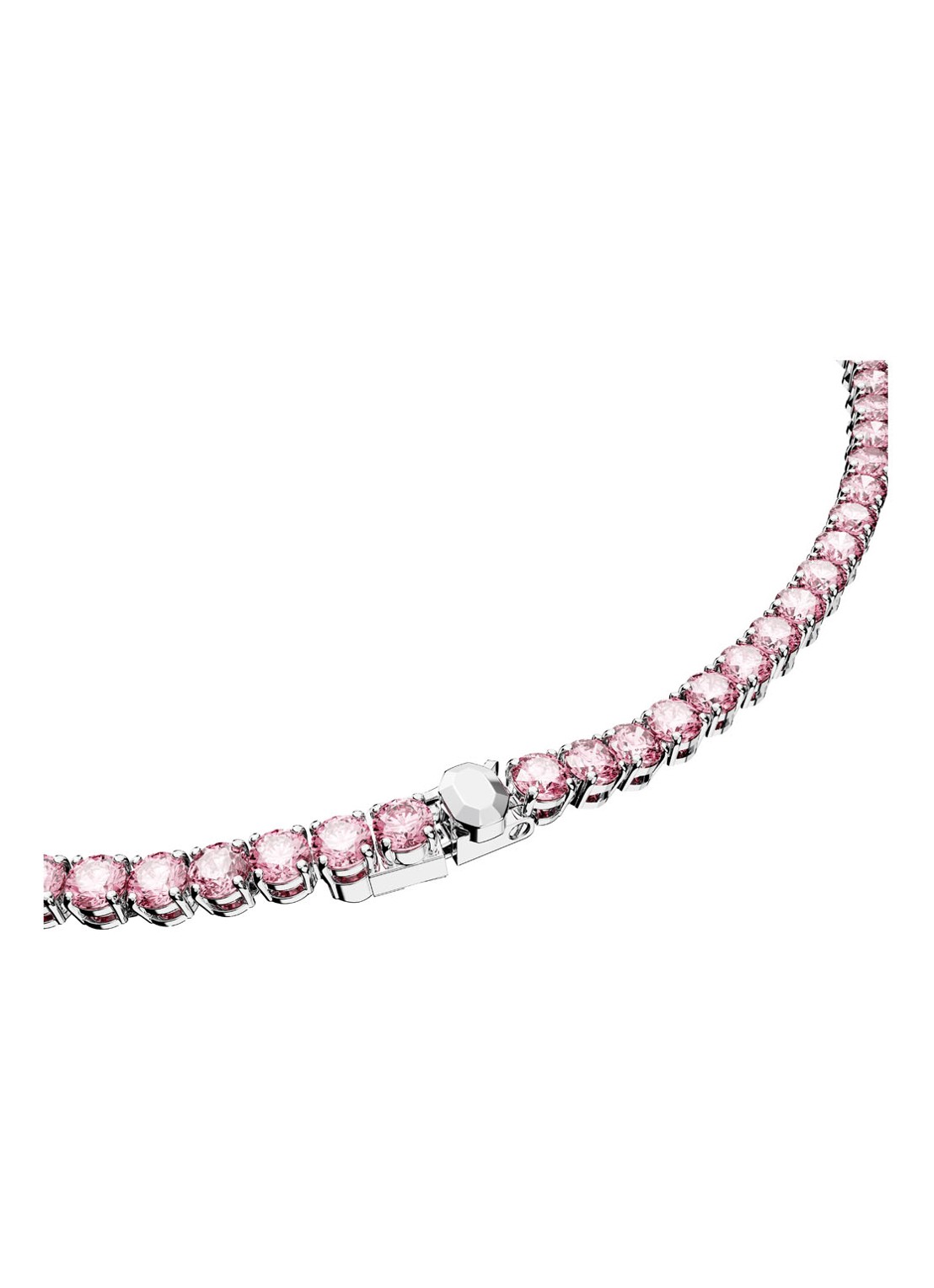 Swarovski MATRIX NECKLACE S PURPI/RHS M - detail 5 zilver