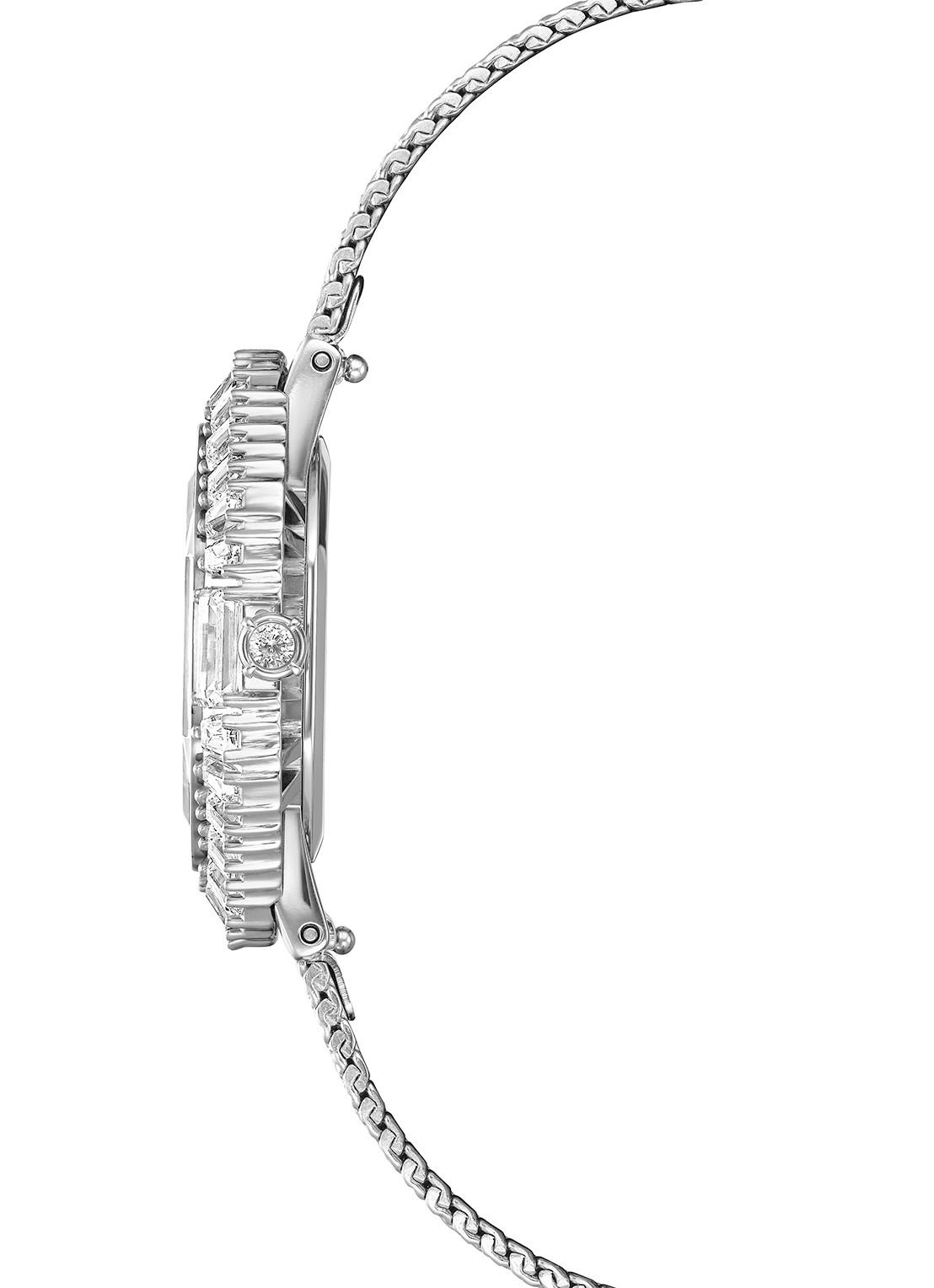 Swarovski Matrix Octagon horloge 5732498 - detail 6 zilver