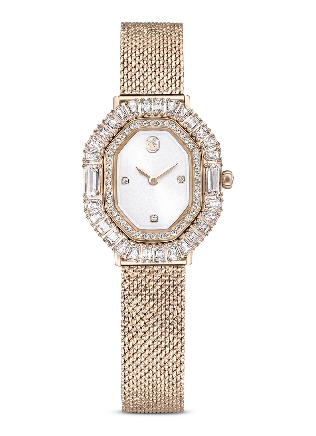 Swarovski Matrix Octagon horloge 5732501 - voorkant 6 goud